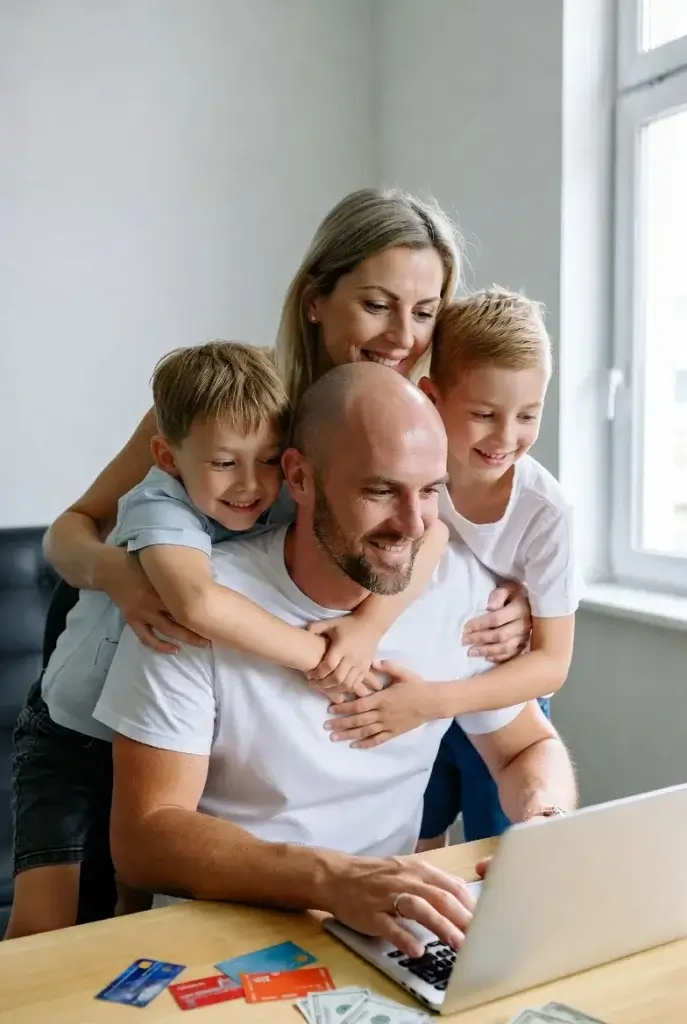 how-to-make-money-with-credit-cards-sell-tradelines_this-image-shows-a-tradeline-seller-looking-happy-with-his-family