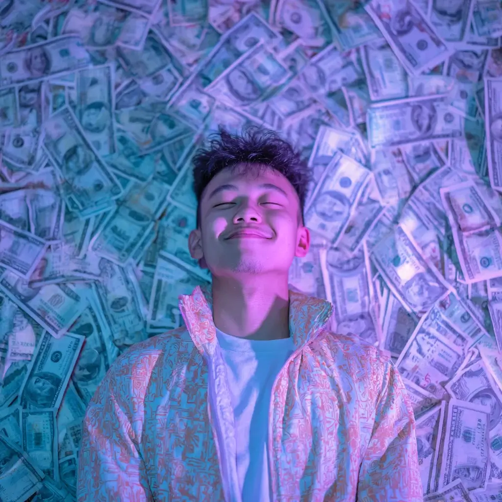 selling-tradelines-sell-tradelines-selling-tradeline_this-image-shows-an-asian-man-surrounded-by-money2